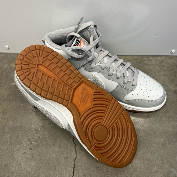 Nike Dunk Hi Retro University Light Smoke Grey - Picture 9 of 10